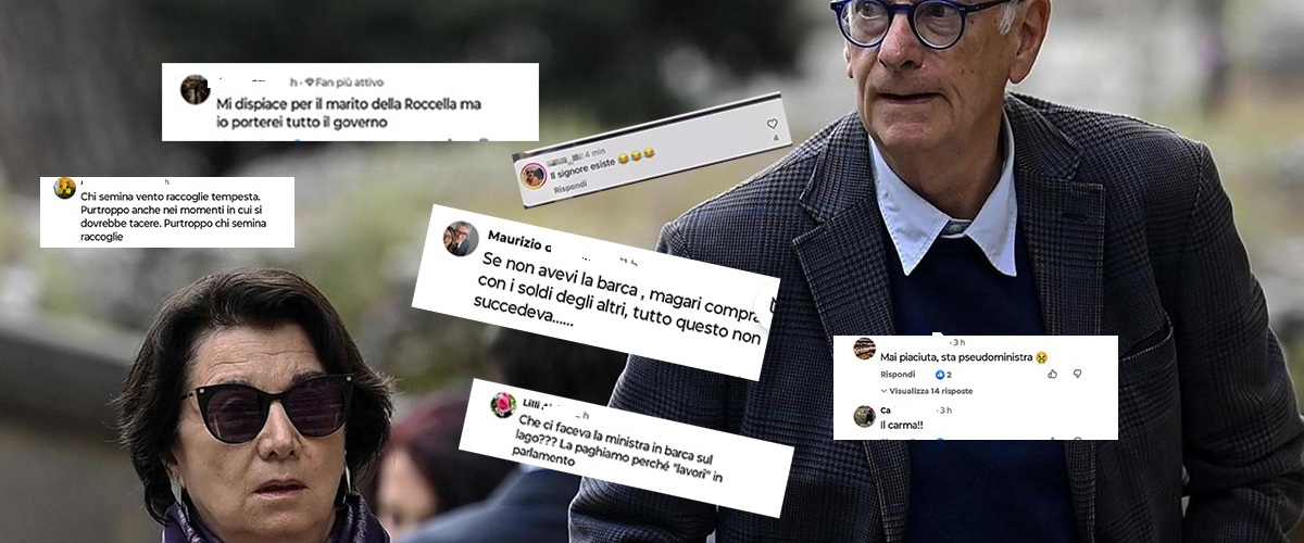 Marito scomparso, la “feccia rossa si scatena contro la ministra Roccella. “Grazie a Dio”. “Muoia tutto il governo”