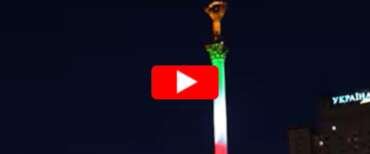 Il tricolore illumina la notte di Kiev: l’omaggio dell’Ucraina all’Italia per gli 80 anni della Repubblica (video)