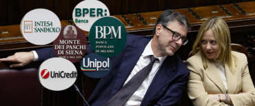 Dalle ceneri della banca “rossa” alla sfida tra giganti: così il governo Meloni ha riacceso le banche italiane