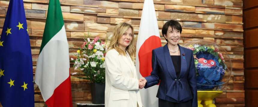 Italia-Giappone, scambi record e nuove intese: il vertice Meloni-Takaichi guarda al G20