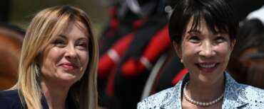 La premier Giorgia Meloni e la sua omologa giapponese Sanae Takaichi