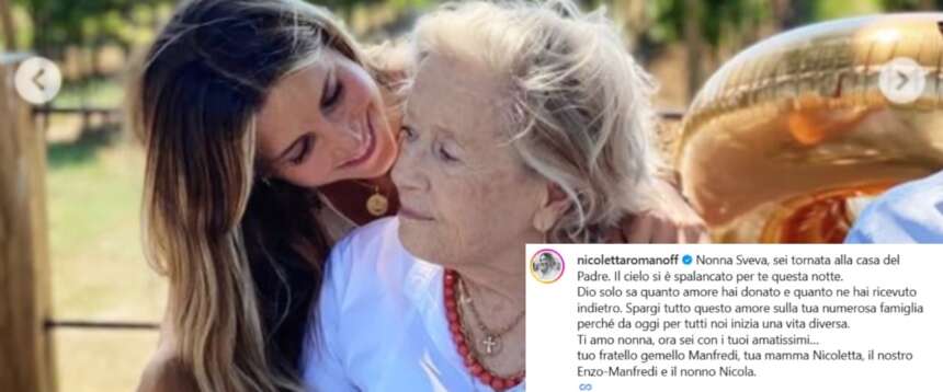 Scompare la contessa Sveva della Gherardesca Romanoff. Il ricordo della nipote commuove i social