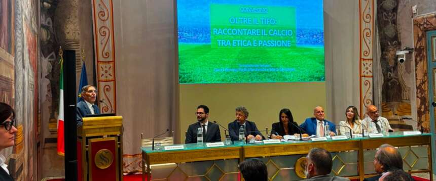 “Oltre il calcio” per etica e passione: il convegno di FdI sulla nuova frontiera del pallone, tra rispetto e informazione