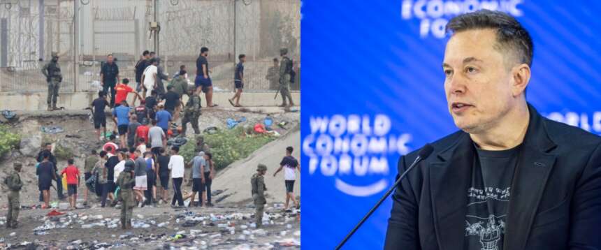 “Migranti a Ceuta come in un film sugli zombie”, l’invettiva di Musk dopo l’invasione marocchina