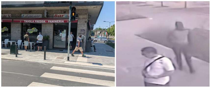 Le 20 coltellate inferte da Lamin Saidilly a uno sconosciuto a Milano: tutta la scena ripresa dalle telecamere