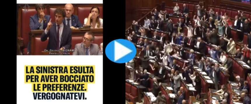 Legge elettorale, patetica sceneggiata dell’opposizione, Bignami asfalta il campo largo di Schlein, Conte e Avs