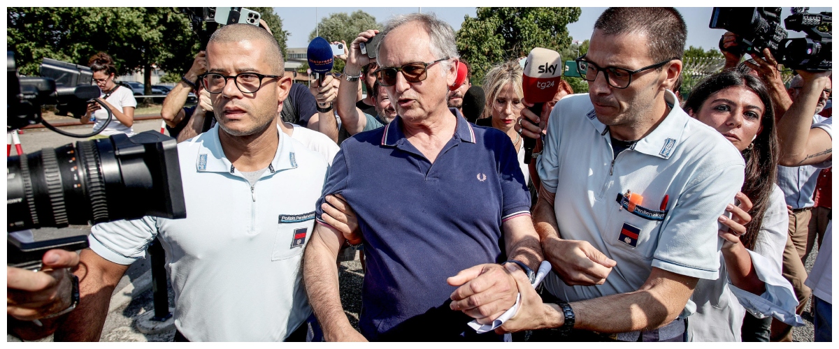 Roggero entra in carcere: «Mattarella mi dia la grazia. Pentito? Sì, ma vi volevo vedere al posto mio»