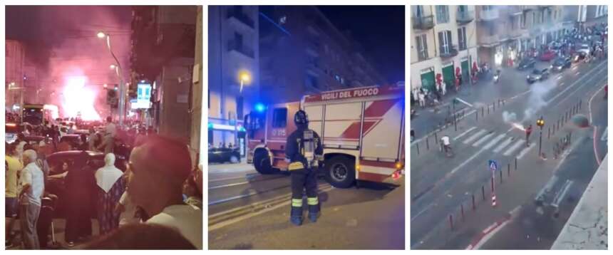 Torino nel caos per la vittoria del Marocco: fuochi d’artificio e strade bloccate. “Il sindaco dov’era?”