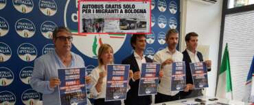 Prima gli stranieri: bus gratis ai migranti richiedenti asilo, FdI lancia la raccolta di firme per dire no