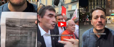 Campo largo, a Napoli una “Caporetto” nazionale: il video di Fratoianni umiliato dai disoccupati inferociti