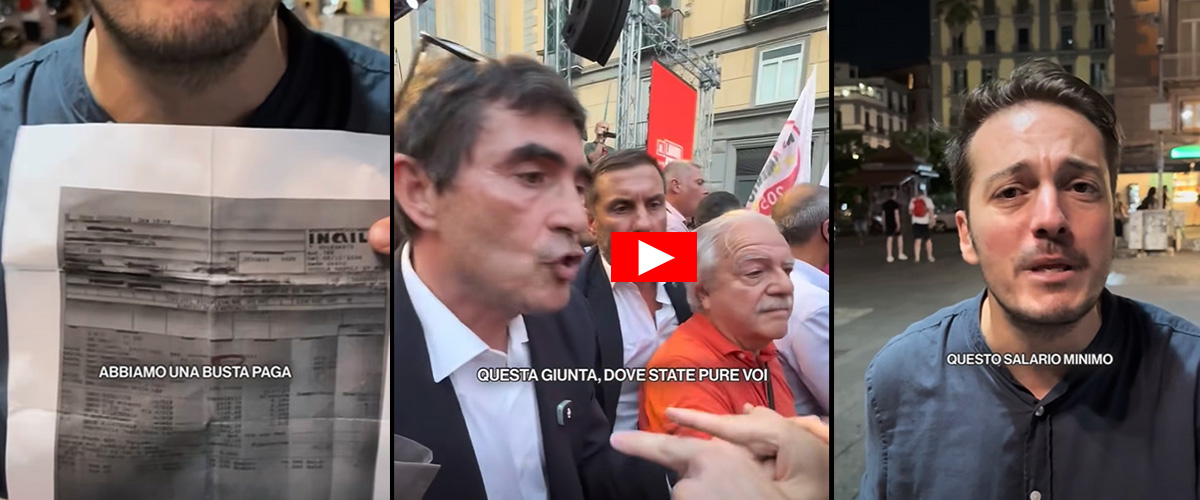 Campo largo, a Napoli una “Caporetto” nazionale: il video di Fratoianni umiliato dai disoccupati inferociti