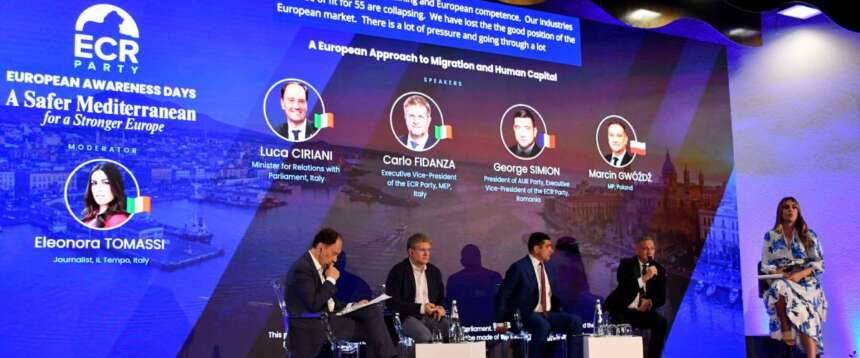 Un momento dell’evento di Ecr party a Catania