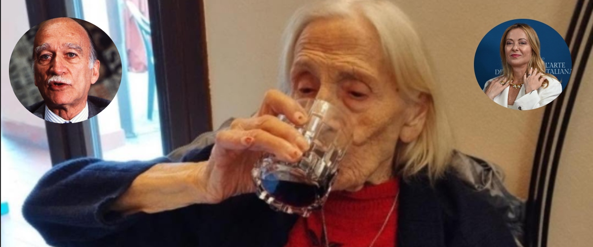 A 107 anni si iscrive a Fratelli d’Italia: è la sua prima tessera. Erminia vorrebbe incontrare Giorgia e adorava Almirante