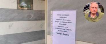 Riapre la gioielleria Roggero. Il cartello affisso dalla famiglia per i giornalisti: “Non parliamo, chiediamo rispetto”