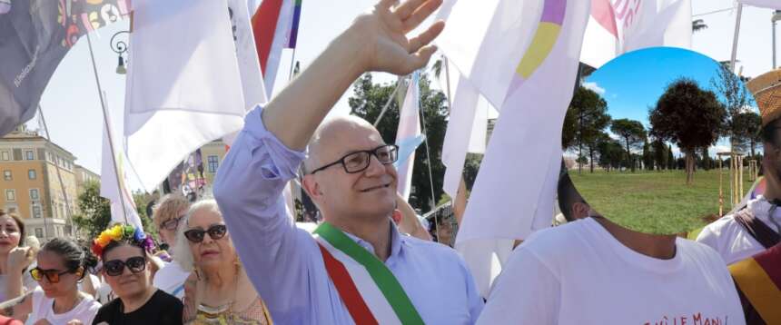 Gualtieri finto verde, re delle patacche. Nel piano contro l’afa annuncia una “forestazione storica”. Ma in 4 anni ha abbattuto 30mila alberi