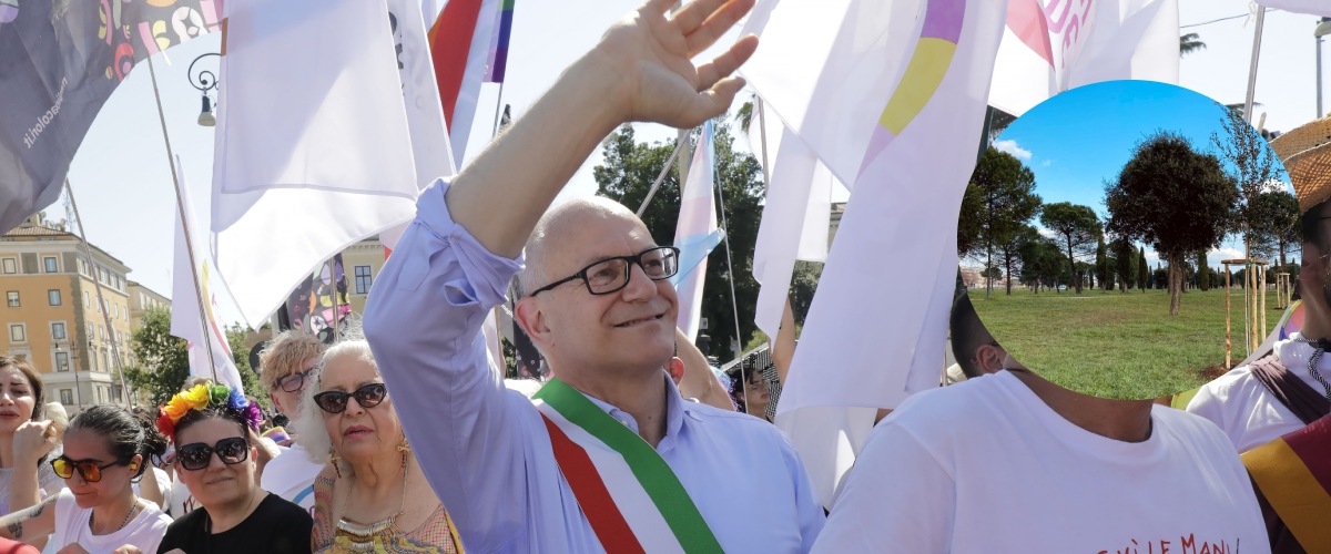 Gualtieri finto verde, re delle patacche. Nel piano contro l’afa annuncia una “forestazione storica”. Ma in 4 anni ha abbattuto 30mila alberi