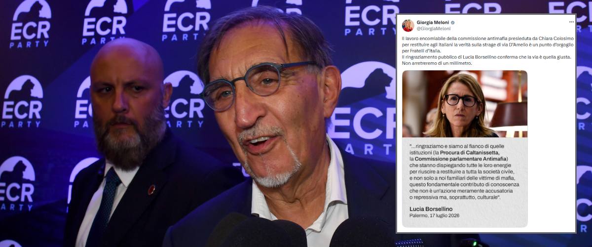 La pretesa di Salvatore Borsellino: decidere chi può e chi non può ispirarsi al fratello Paolo. La risposta di Meloni e La Russa La pretesa di Salvatore Borsellino: decidere chi può e chi non può ispirarsi al fratello Paolo. La risposta di Meloni e La Russa