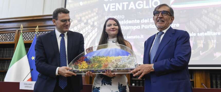 La Russa alla cerimonia del Ventaglio: “La legge elettorale a settembre. Vannacci? Porta male dire la vera destra”
