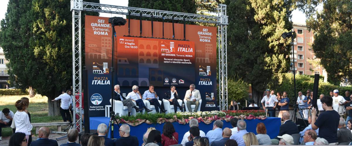 Roma oltre la narrazione: torna “Piazza Italia” per un vero “Riscatto Capitale”. Il programma completo