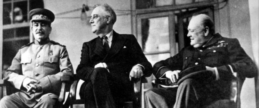 Stalin, Roosvelt e Churchill