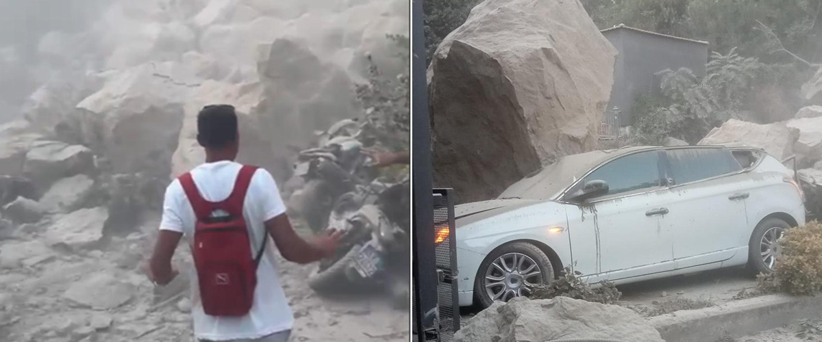 Napoli, bordata tremenda di terremoto: 4,7 di magnitudo. Quattro feriti. Crollo a Pozzuoli (video) Napoli, bordata tremenda di terremoto: 4,7 di magnitudo. Quattro feriti. Crollo a Pozzuoli (video)