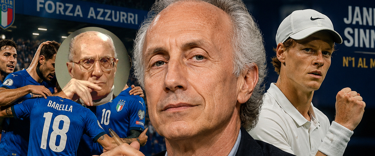 Travaglio prova a fare il Montanelli ma sbaglia tutto e scivola sul patriottismo: “Non tifo Italia e Sinner” Travaglio prova a fare il Montanelli ma sbaglia tutto e scivola sul patriottismo: “Non tifo Italia e Sinner”