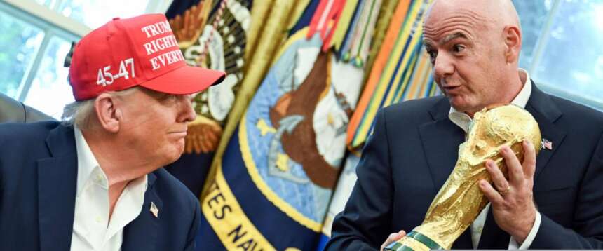 Trump e Infantino
