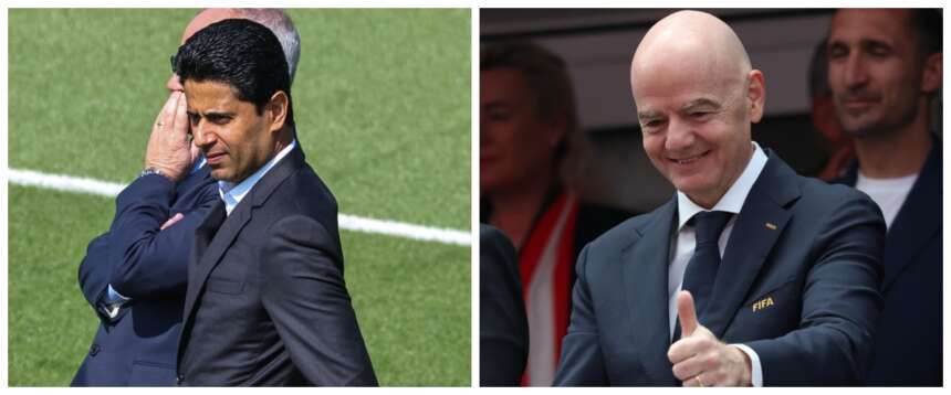 L’Uefa vuole Al-Khelaifi al posto di Gianni Infantino: la Fifa parlerà arabo? Anche Macron a sostegno del presidente del Psg