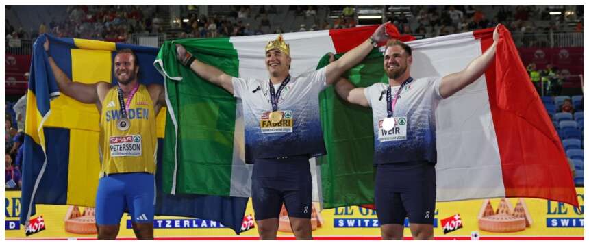L’Italia in testa nel medagliere agli europei di atletica ma un infortunio nega l’oro a Marcel Jacobs nei 100 metri