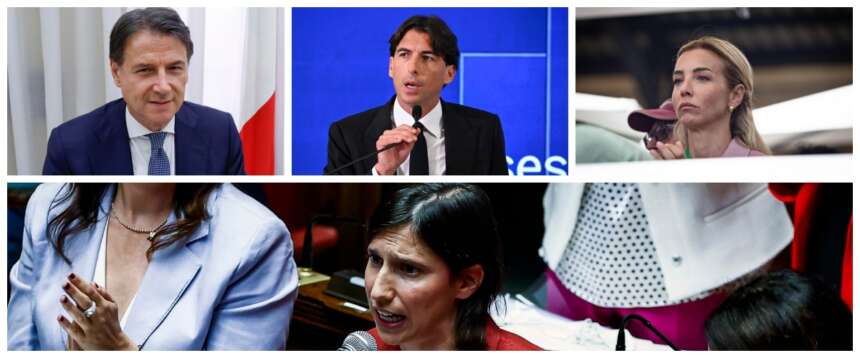 Il campo largo affonda la Schlein. Schiaffo dai sondaggi: a sinistra il leader è Conte, Elly bocciata e superata anche da Onorato e Salis
