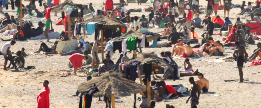 CEUTA MIGRANTI SINDACI CONTRO SANCHEZ