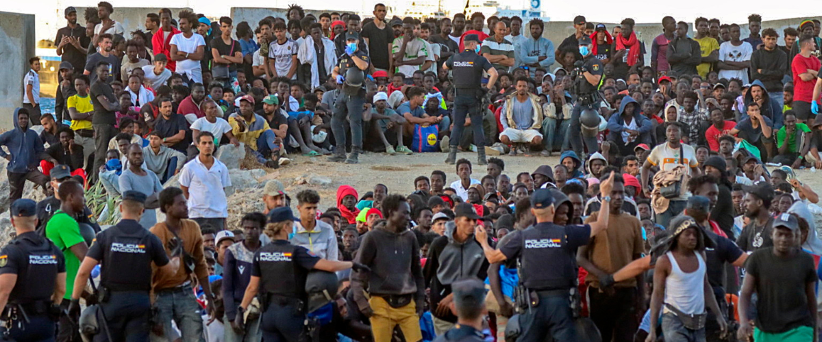 ceuta affonda la linea s225nchez l8217europa impara la lezione di meloni quasi il 90 boccia la sinistra open borders da Secoloditalia.it ceuta affonda la linea s225nchez l8217europa impara la lezione di meloni quasi il 90 boccia la sinistra open borders