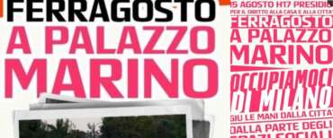 I centri sociali “sfileranno” a Palazzo Marino per ferragosto. FdI: “Ennesima offesa a Milano”