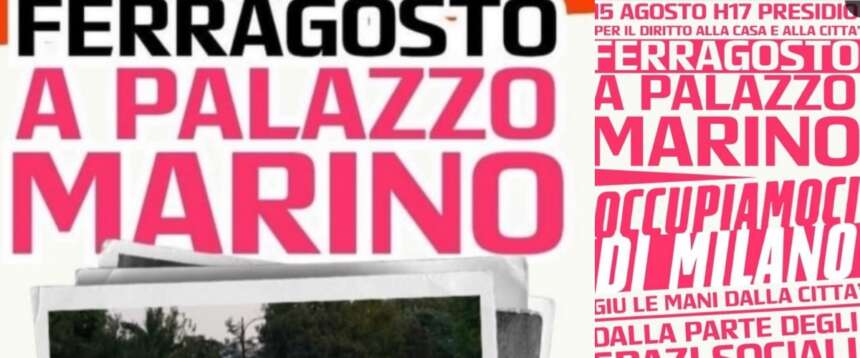 I centri sociali “sfileranno” a Palazzo Marino per ferragosto. FdI: “Ennesima offesa a Milano”