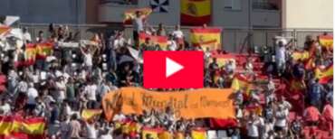 Giocatori del Ceuta e tifosi uniti nella protesta sui clandestini e nei cori contro Pedro Sanchez
