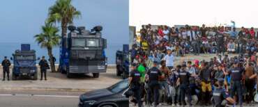 Migranti a Ceuta, sale l’allarme di Ferragosto: sventato il tentativo di centinaia di migranti di raggiungere l’enclave spagnola