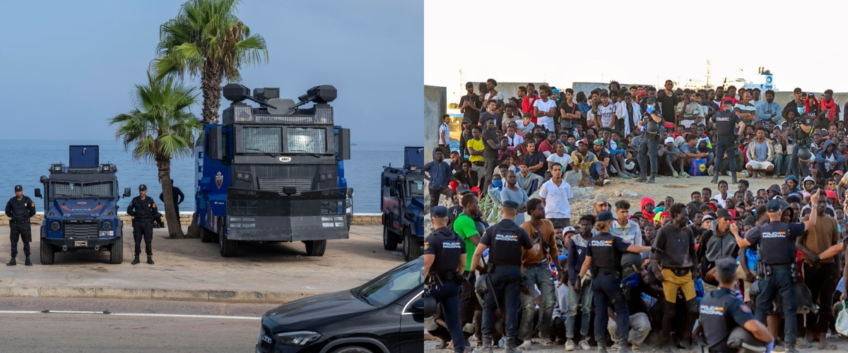 sos ferragosto occhi puntati su ceuta e melilla rabat sventa il tentativo di centinaia di migranti di raggiungere l8217enclave spagnola da Secoloditalia.it sos ferragosto occhi puntati su ceuta e melilla rabat sventa il tentativo di centinaia di migranti di raggiungere l8217enclave spagnola