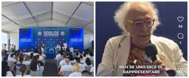 Mughini infiamma la platea di Nostos: «La destra di Meloni? Vincente come la Juve di Capello»