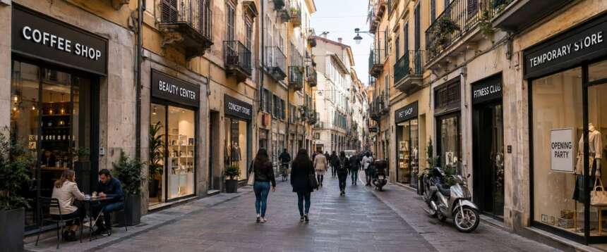 «All’opening party del nuovo concept store, con tappa al beauty center»: vogliamo davvero parlare così?
