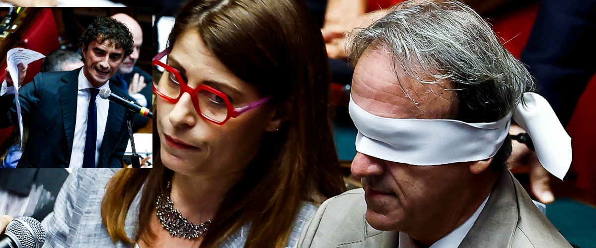Delmastro, la Camera nega l’uso delle chat. Scontro infuocato tra Bignami e la sinistra in modalità sceneggiata