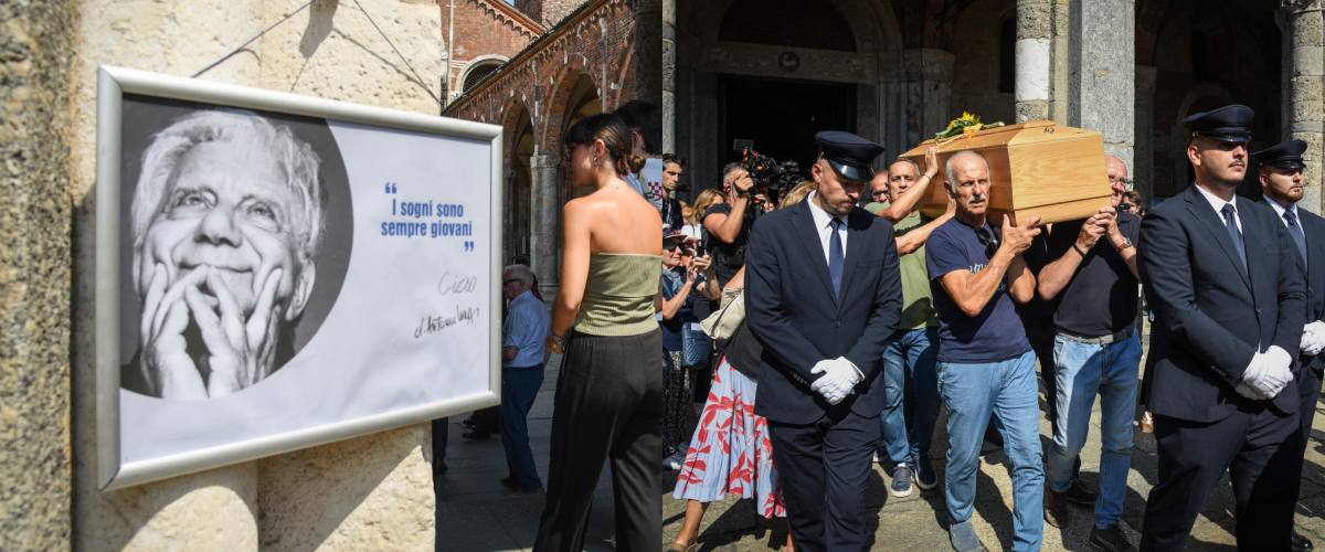 I funerali di don Mazzi: l’ultimo saluto con “Io Vagabondo” e la “preghiera del ciao”, il suo testamento spirituale