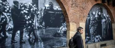 Un murales in ricordo di Jan Palach