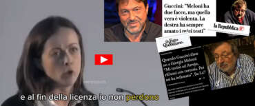 Meloni citava Guccini, la sinistra gli scaglia contro il cadavere. Cosa scrivono Ranucci, “Repubblica”, “Il Fatto”…