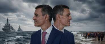 Sanchez bifronte: manda le fregate a Ceuta, ma pretende dall’Italia le frontiere aperte
