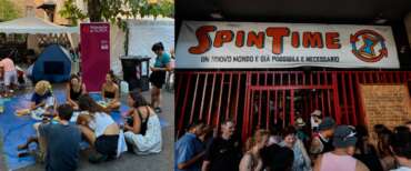 Le fiabe dell’illegalità allo Spin Time. Il soccorso rosso del personale delle Biblioteche di Roma al centro sociale occupato