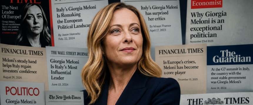 Da “pericolo per l’Europa” a nuova Merkel: quattro anni di clamorose retromarce della stampa estera su Meloni e il governo