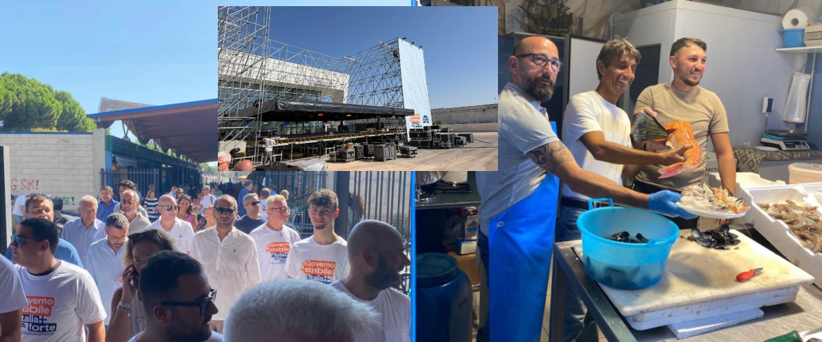 tutto pronto a bari per la festa del governo entusiasmo tra la gente nelle piazze e nei mercati i numeri dell8217evento fotogallery da Secoloditalia.it tutto pronto a bari per la festa del governo entusiasmo tra la gente nelle piazze e nei mercati i numeri dell8217evento fotogallery
