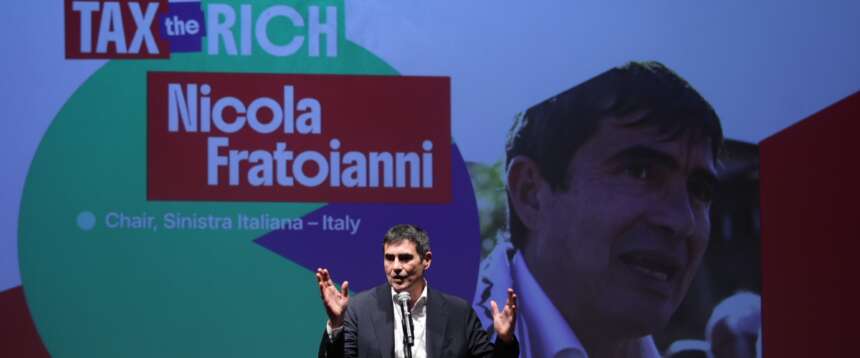 Patrimoniale, Fratoianni trona alla carica, Foto lo gela all’istante