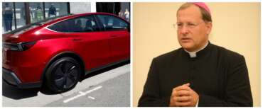 Era andato al pranzo della Caritas con la Tesla: il vescovo di Alessandria “licenziato” da Papa Leone