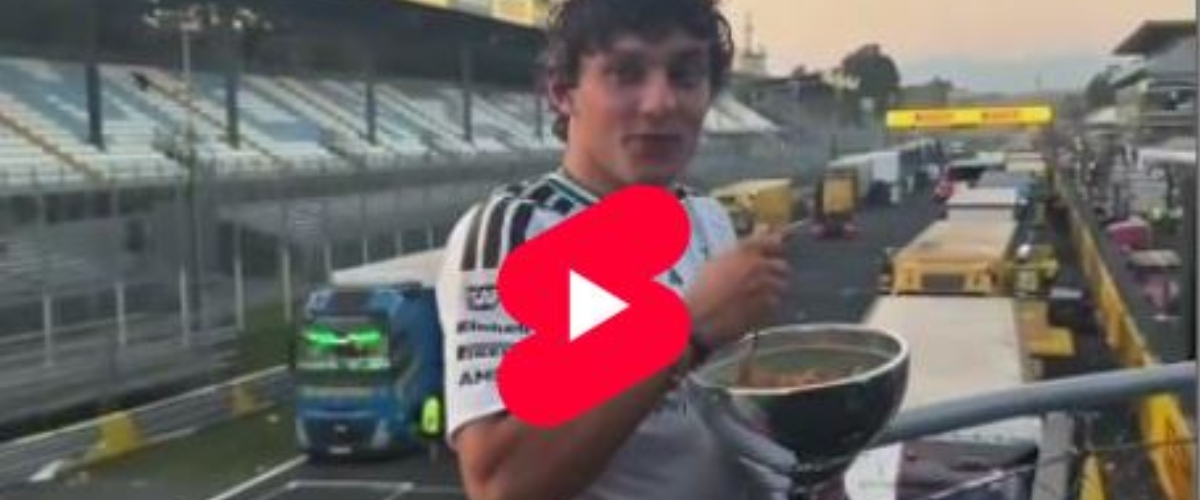 se vinco mangio gli spaghetti nella coppa kimi antonelli compie il miracolo a monza e mantiene la promessa pure i ferraristi lo acclamano video da Secoloditalia.it se vinco mangio gli spaghetti nella coppa kimi antonelli compie il miracolo a monza e mantiene la promessa pure i ferraristi lo acclamano video
